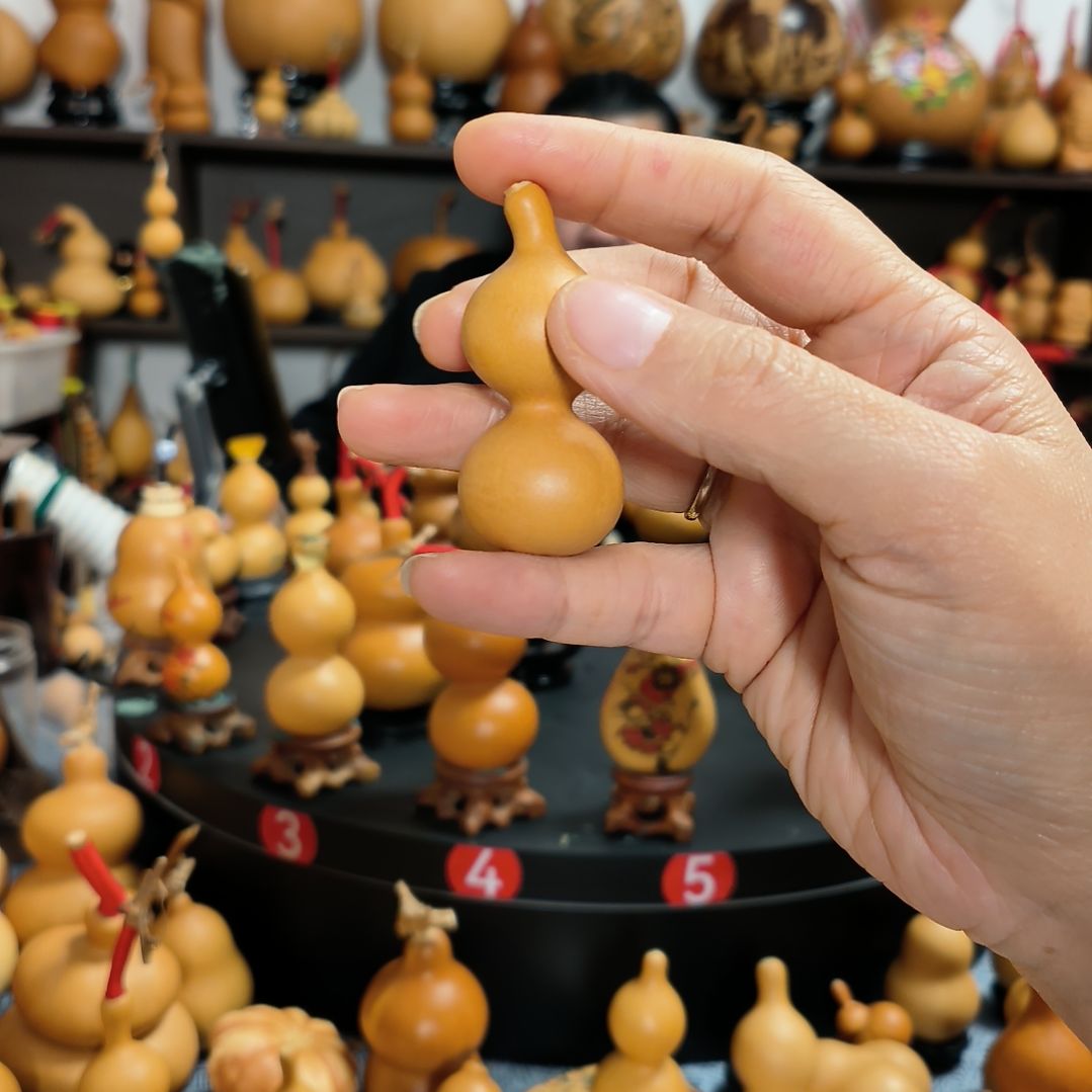 南***梵葫芦福禄双全手把件