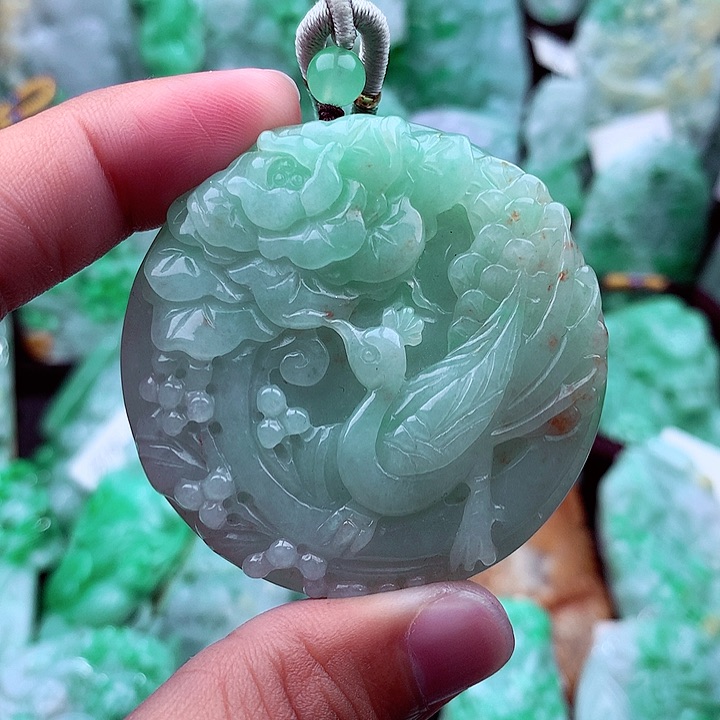 翡翠吊坠(不含链)未镶嵌