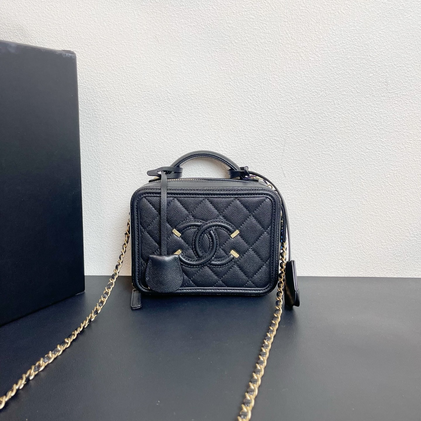 95新 Chanel/香奈儿 98新 奢总管 双12/相机包/28开有卡