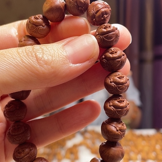 橄榄核手串/手链龙纹桃核