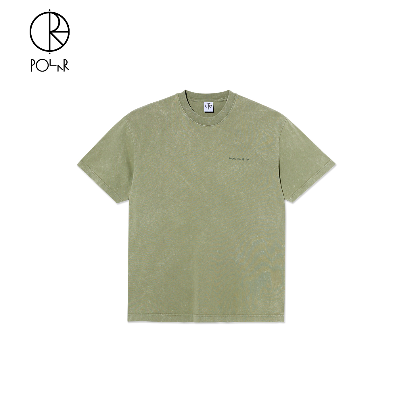 Polar Skate Co Iotit Acid Tee 重磅纯棉后背涂鸦扎染短袖T恤男