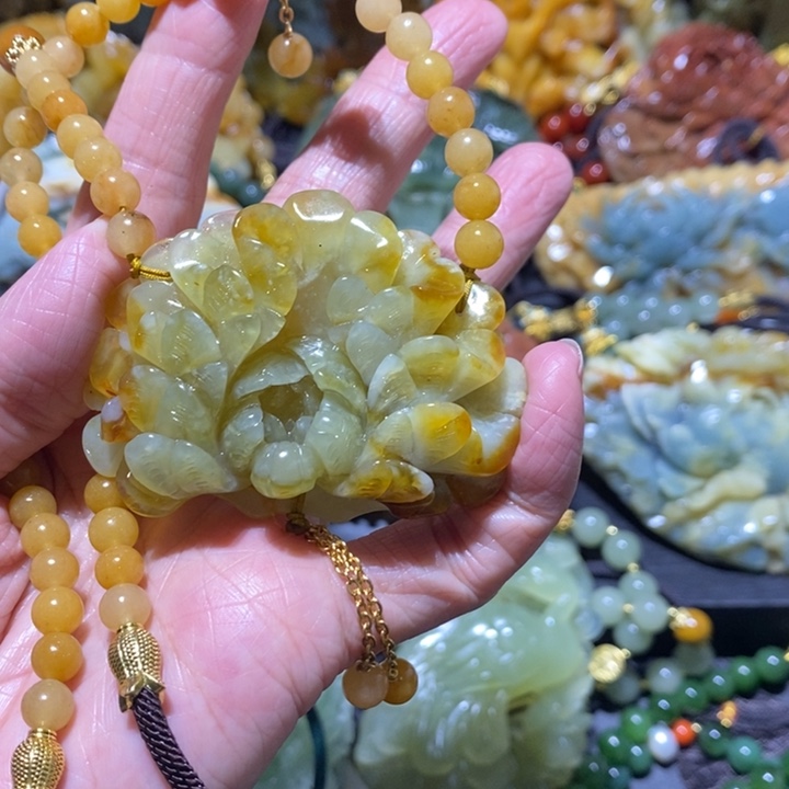 岫玉岫玉吊坠未镶嵌