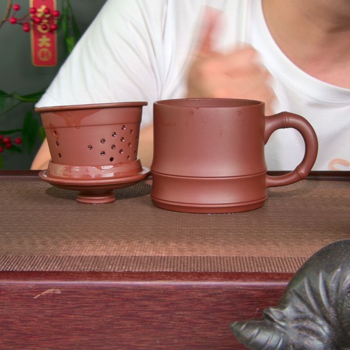 茶杯紫砂高货放漏