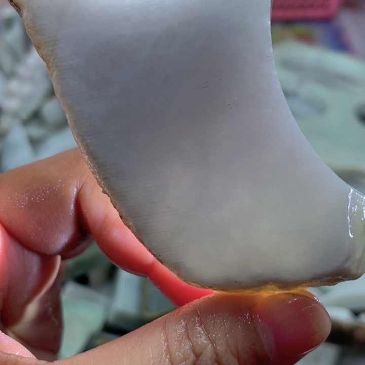 翡翠吊坠(不含链)未镶嵌天然翡翠边角料