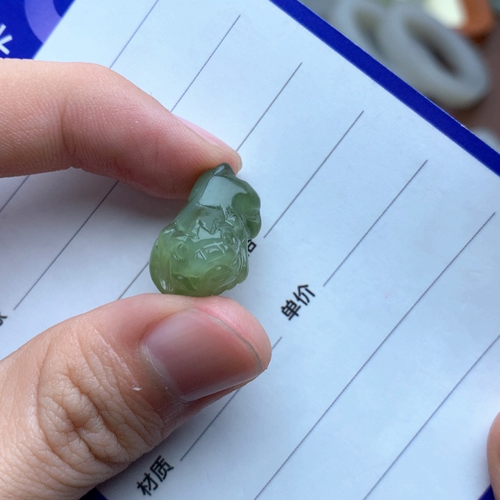 和田玉珠宝半成品未镶嵌