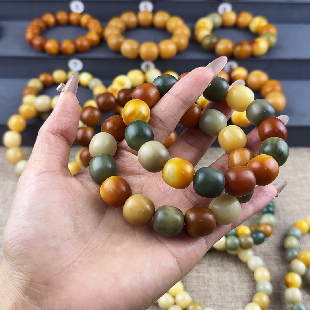 菩提根/象牙果吊坠方*全品无暇卡15