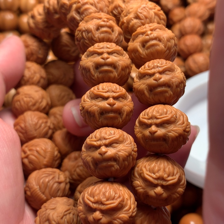 【闪购商品】猴头核桃手串向**勝悟空