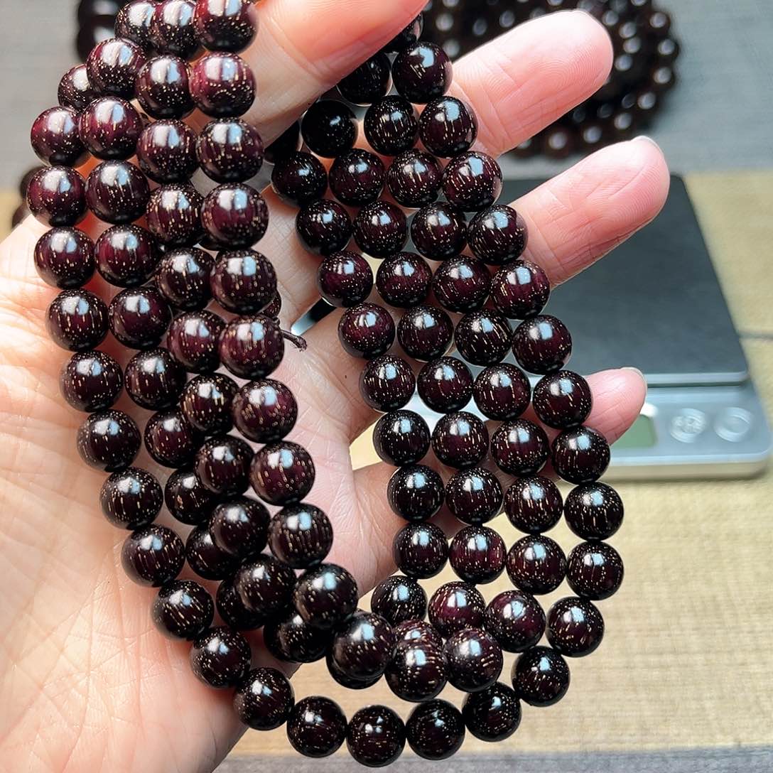 檀香紫檀（小叶紫檀）0.8 108满天星