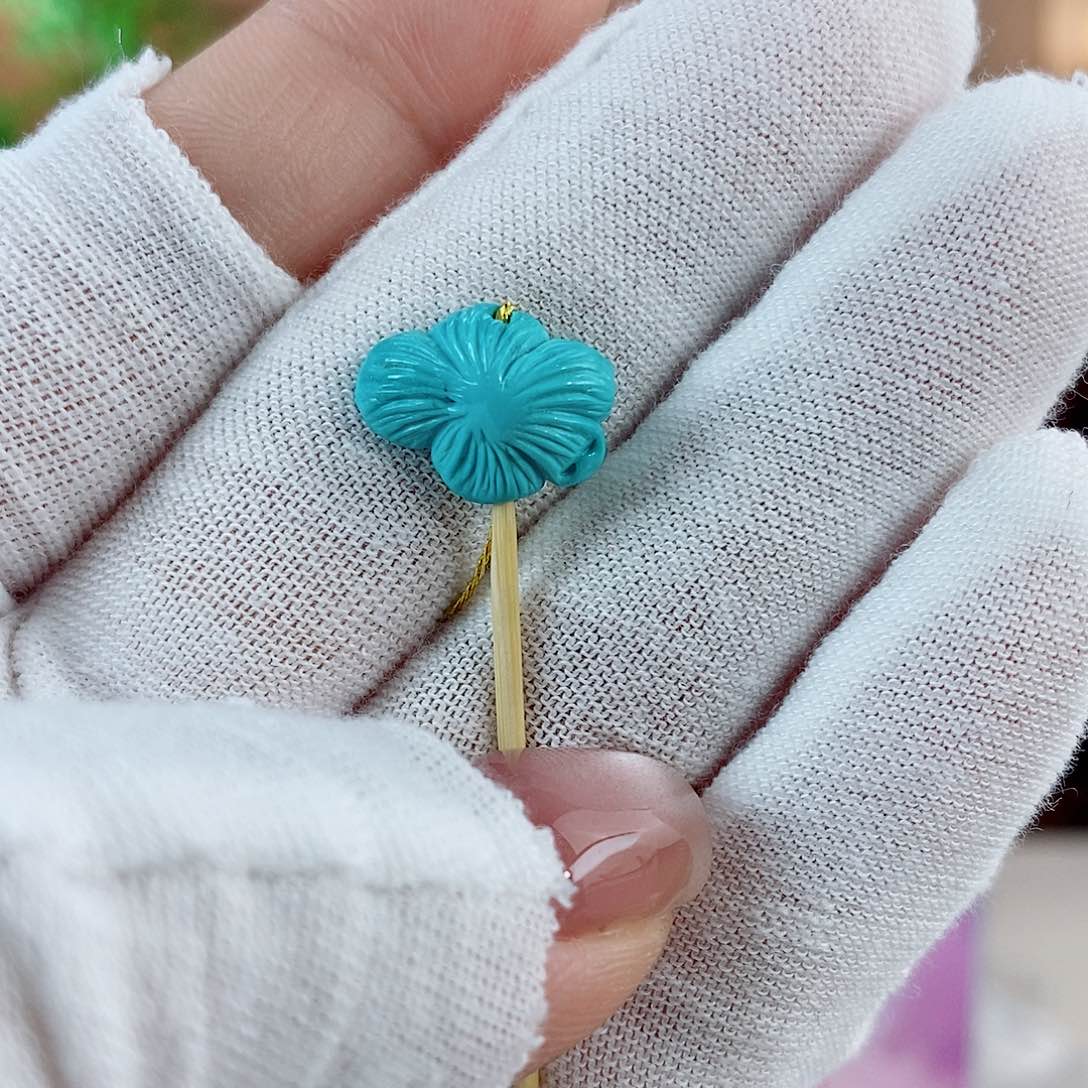 绿松石珠宝奇石未镶嵌