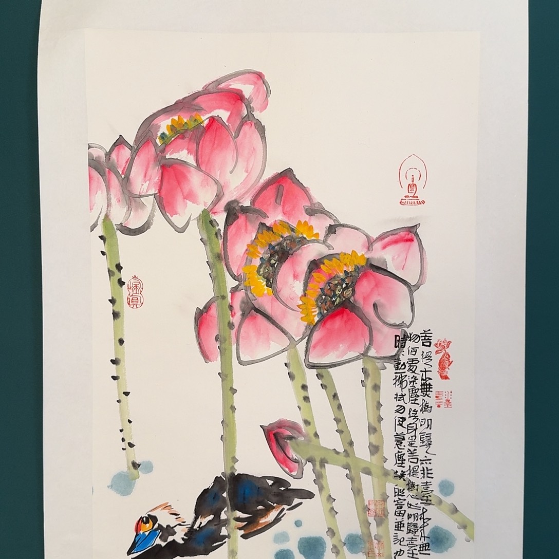 国画邹老师的作品