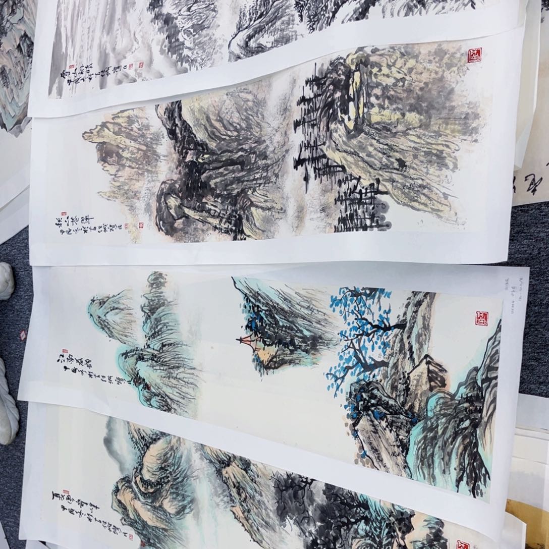 国画龙***修绘画杜老师作品140.35