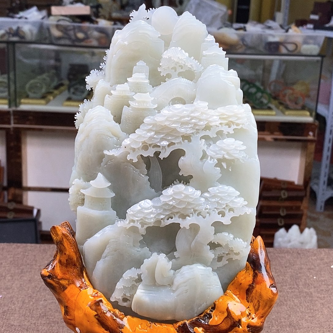 和田玉挂件未镶嵌