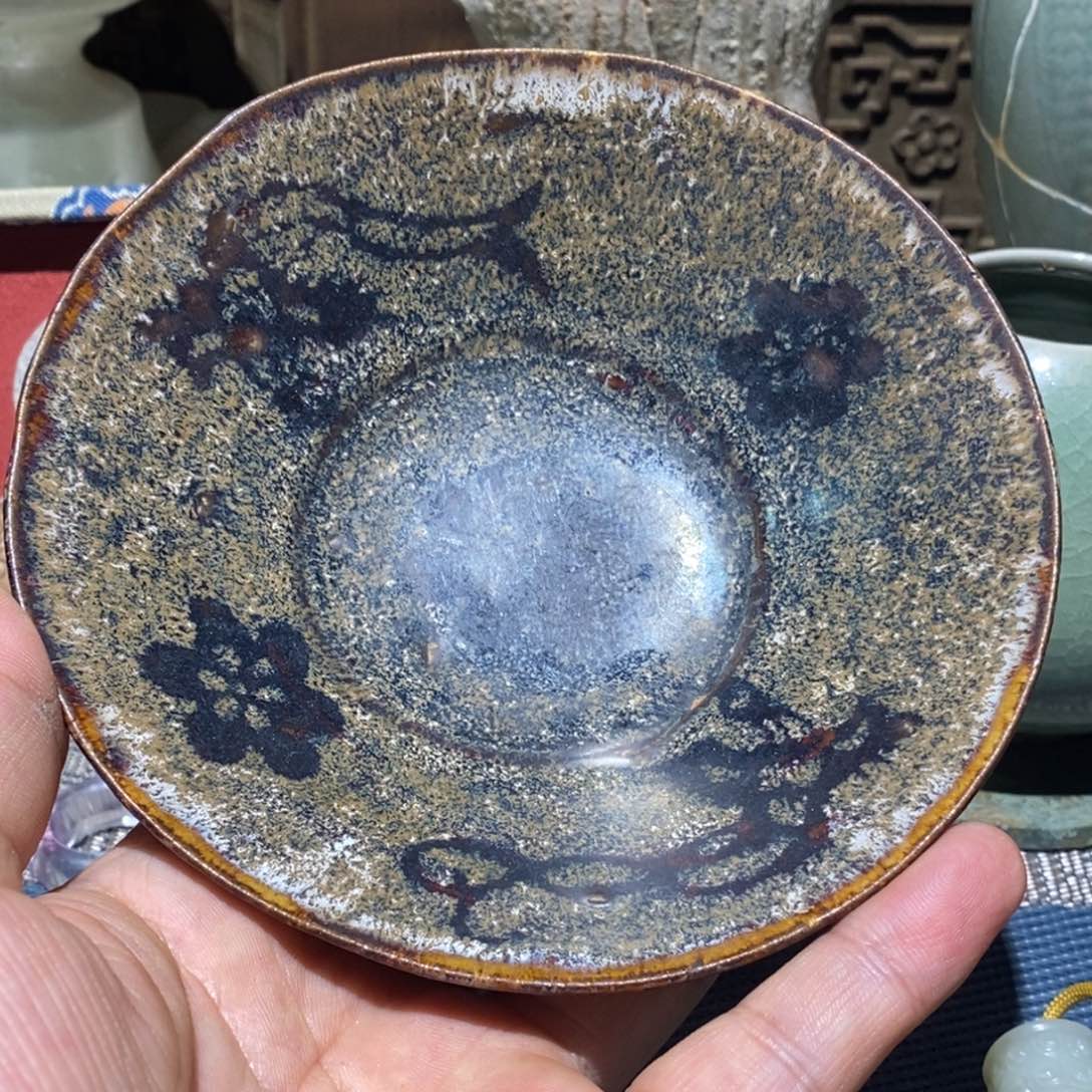 留***余茶盏吉州窑黑釉茶盏品全