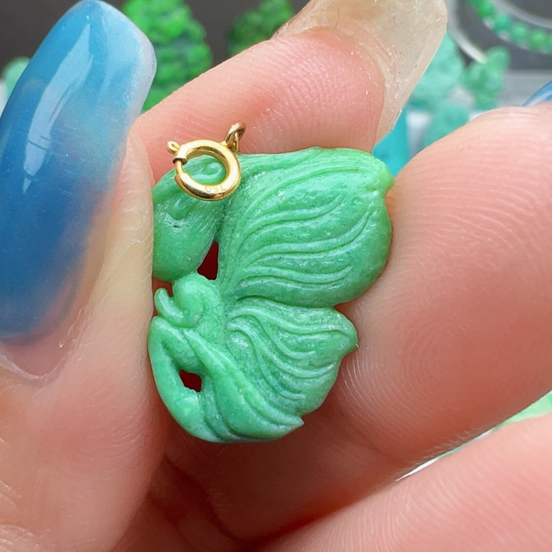 绿松石未镶嵌绿松石主播万丽