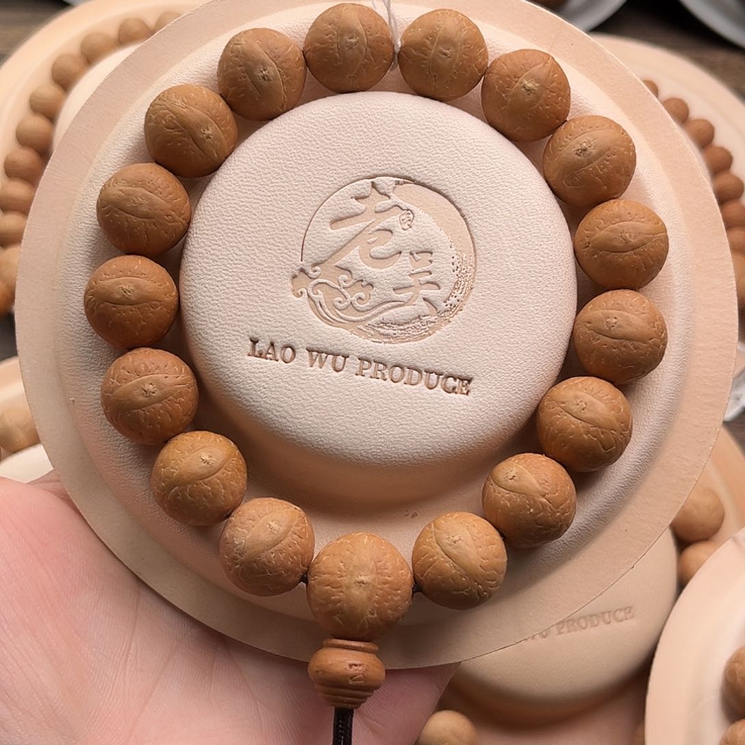 凤眼菩提手串精品15mm正圆高密度顶级皮质