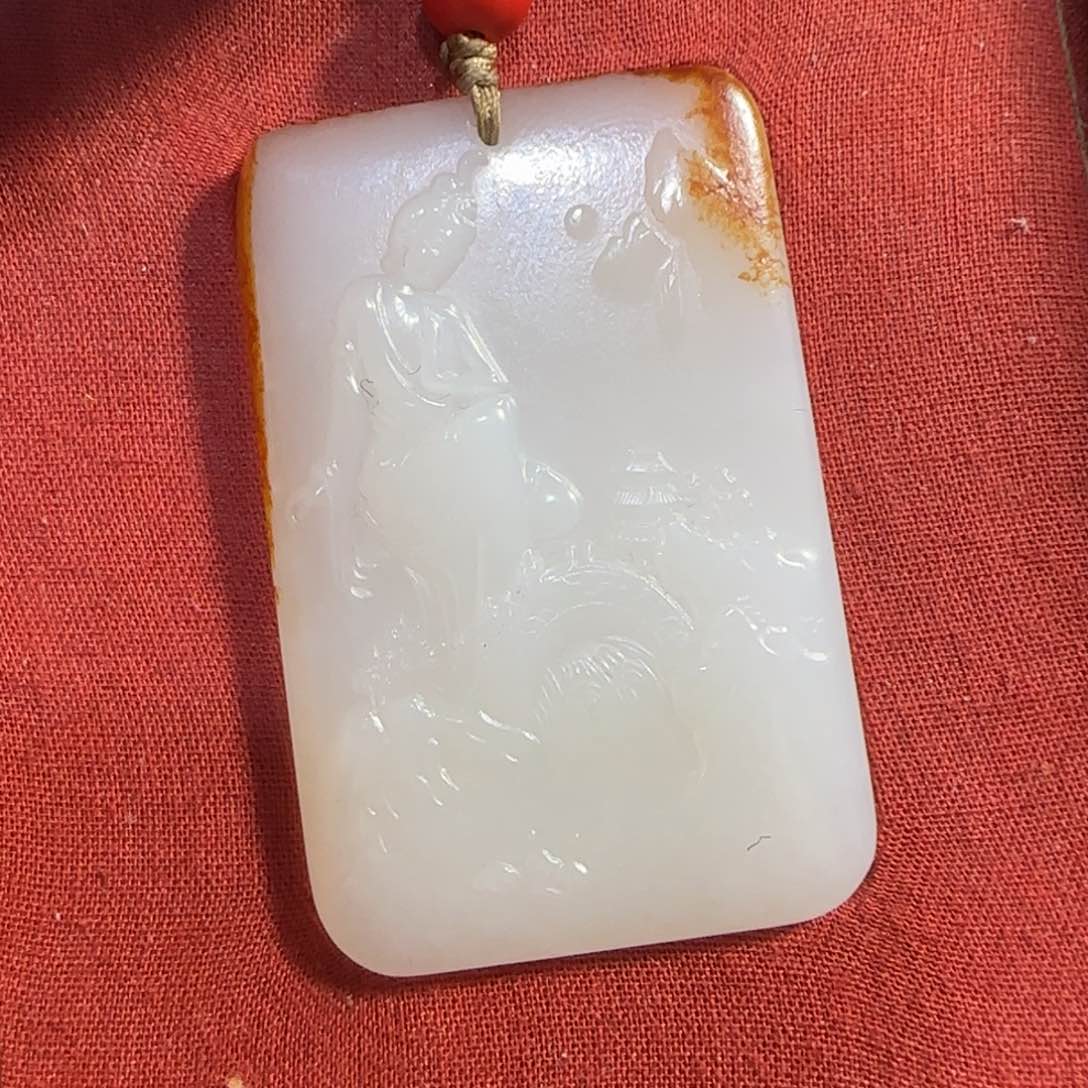 和田玉挂件未镶嵌