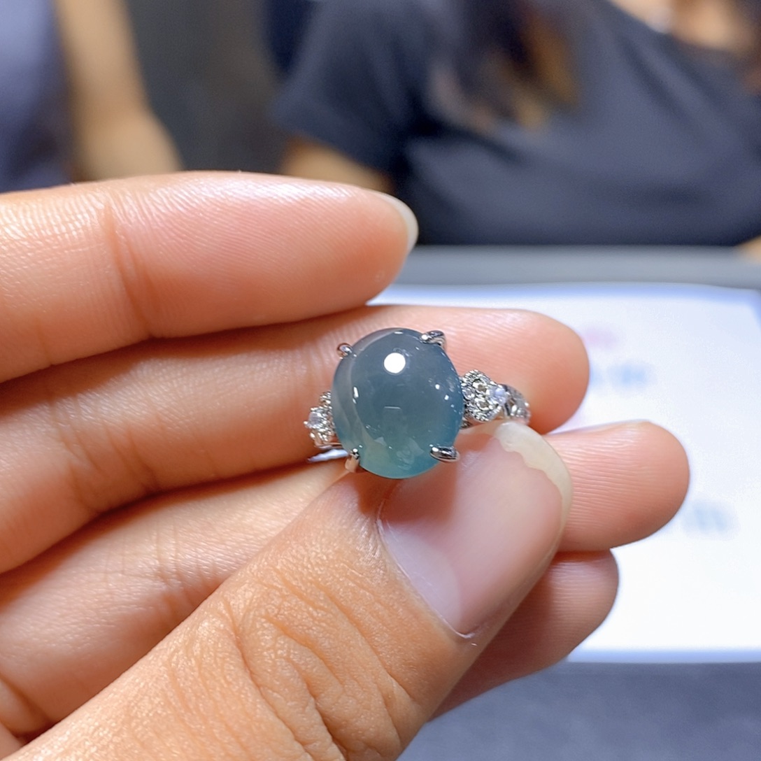 翡翠戒指未镶嵌28号 多样性发其一