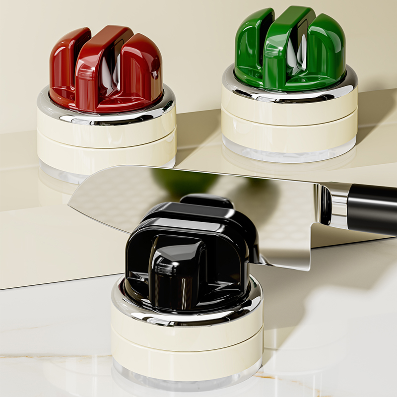 吸盘磨刀神器家用快速开刃工具厨房钨钢陶瓷多功能菜刀剪刀磨刀器