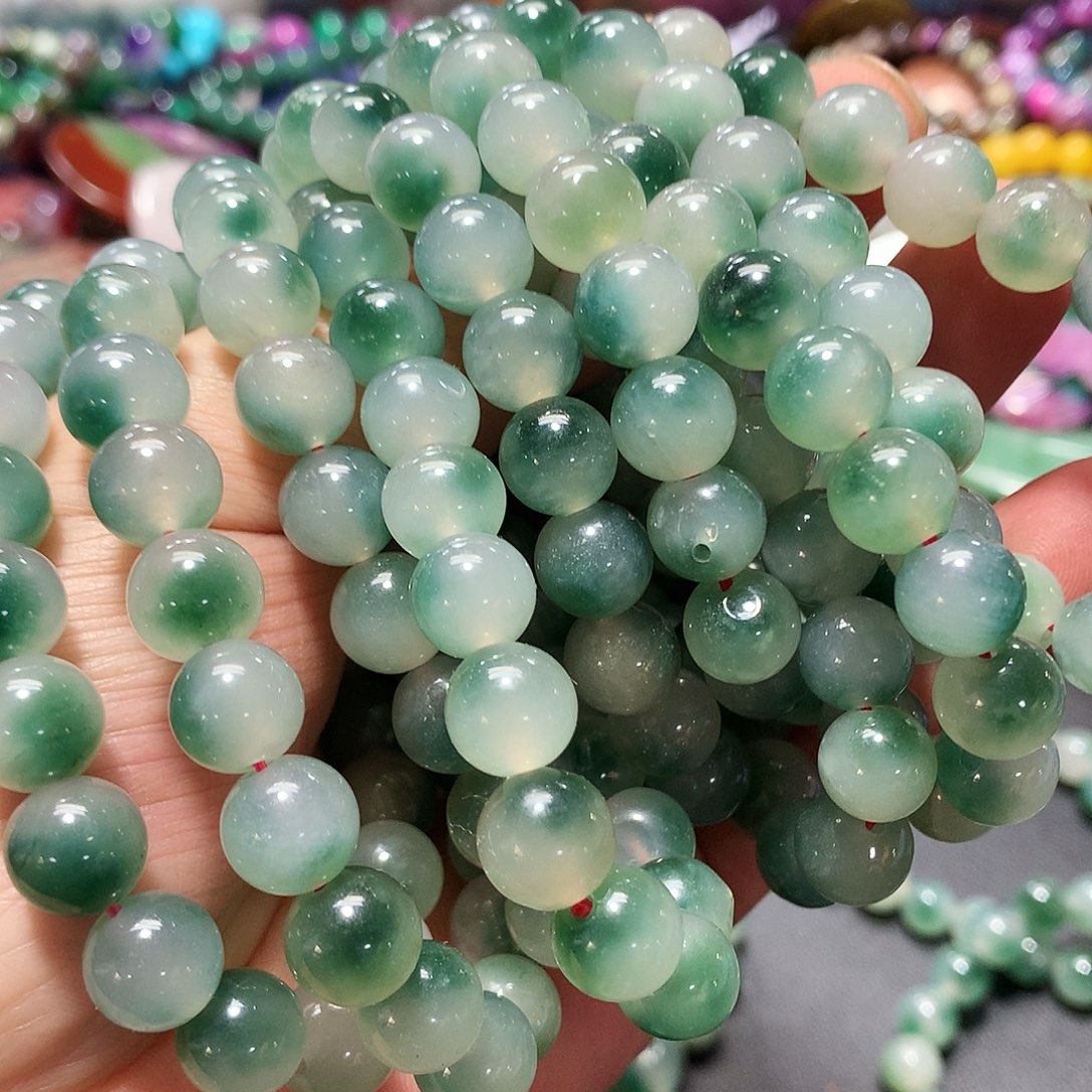 未镶嵌手串玛瑙/玉髓好*璋十条手链