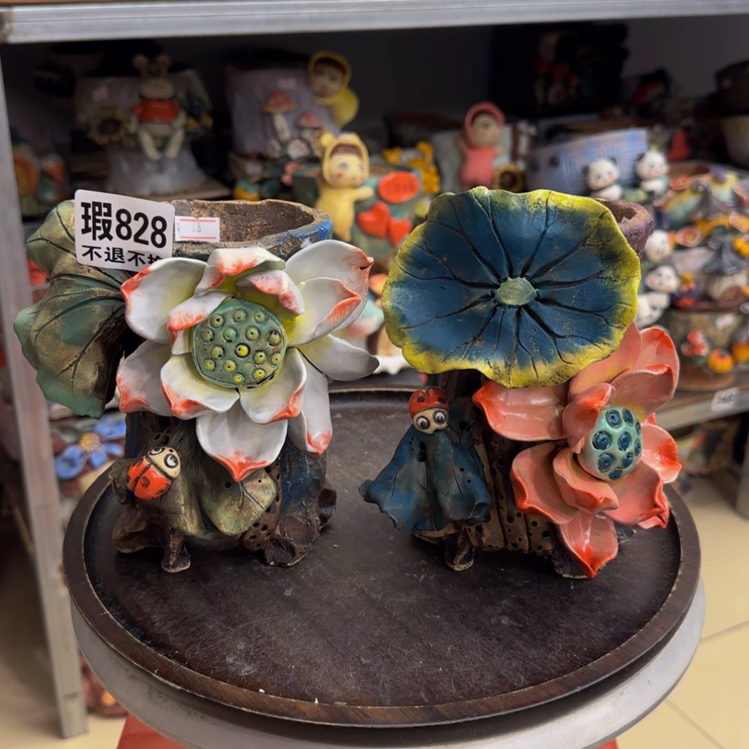 【闪购商品】粗陶手捏