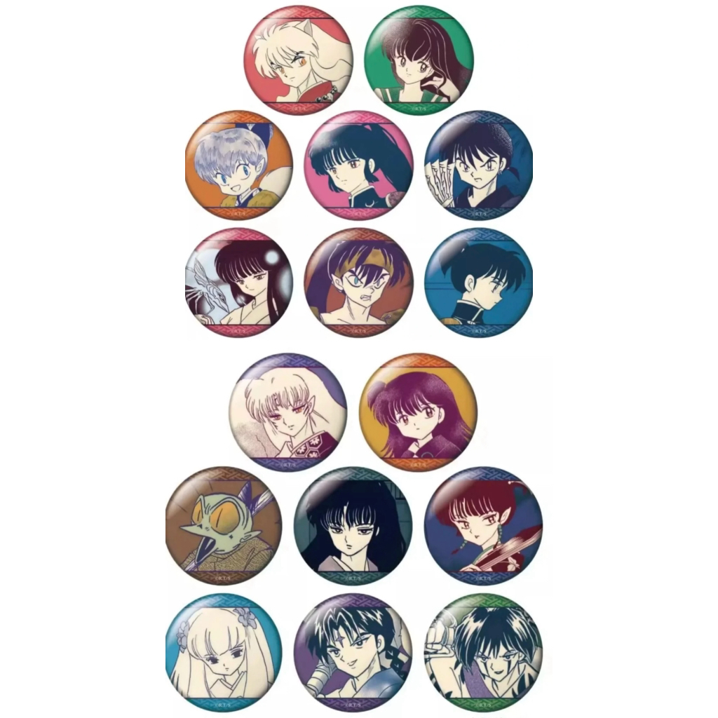 【犬夜叉】犬夜叉caravan原画插画风徽章（盲盒代拆）