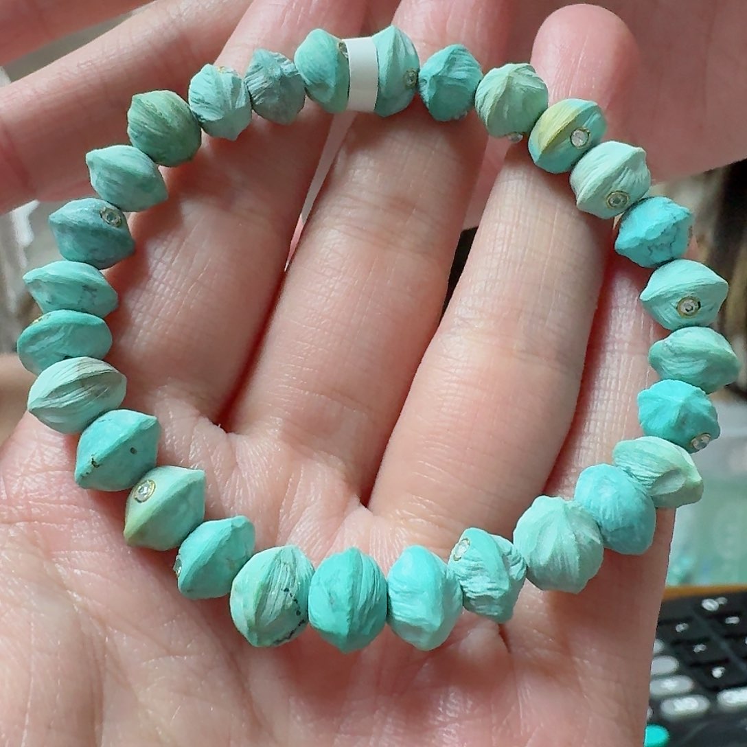 绿松石珠宝奇石未镶嵌