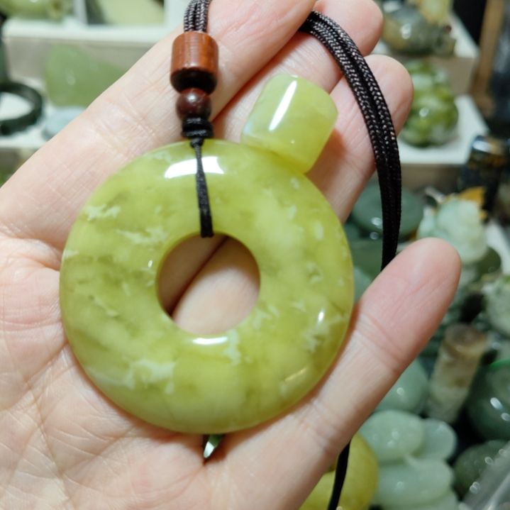 岫玉平安扣未镶嵌