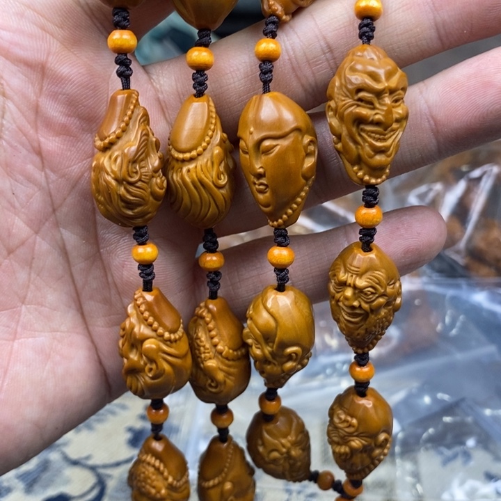 橄榄核手串/手链橄榄核雕工艺手串