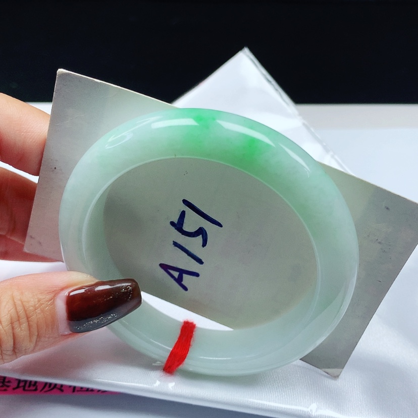 【闪购商品】翡翠手镯未镶嵌 正圈55