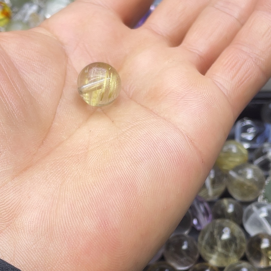 查罗石珠子合金馒*～