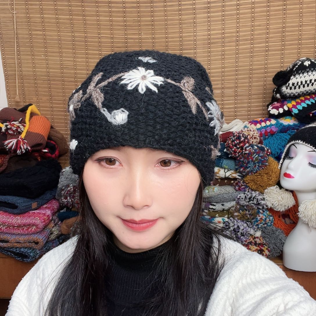 羊毛尼泊尔纯手工帽子