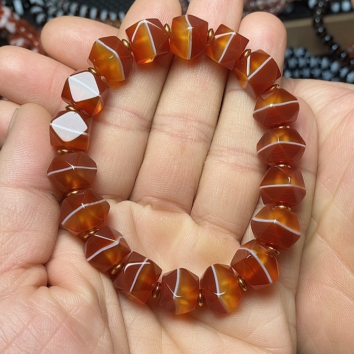 玛瑙/玉髓手链未镶嵌