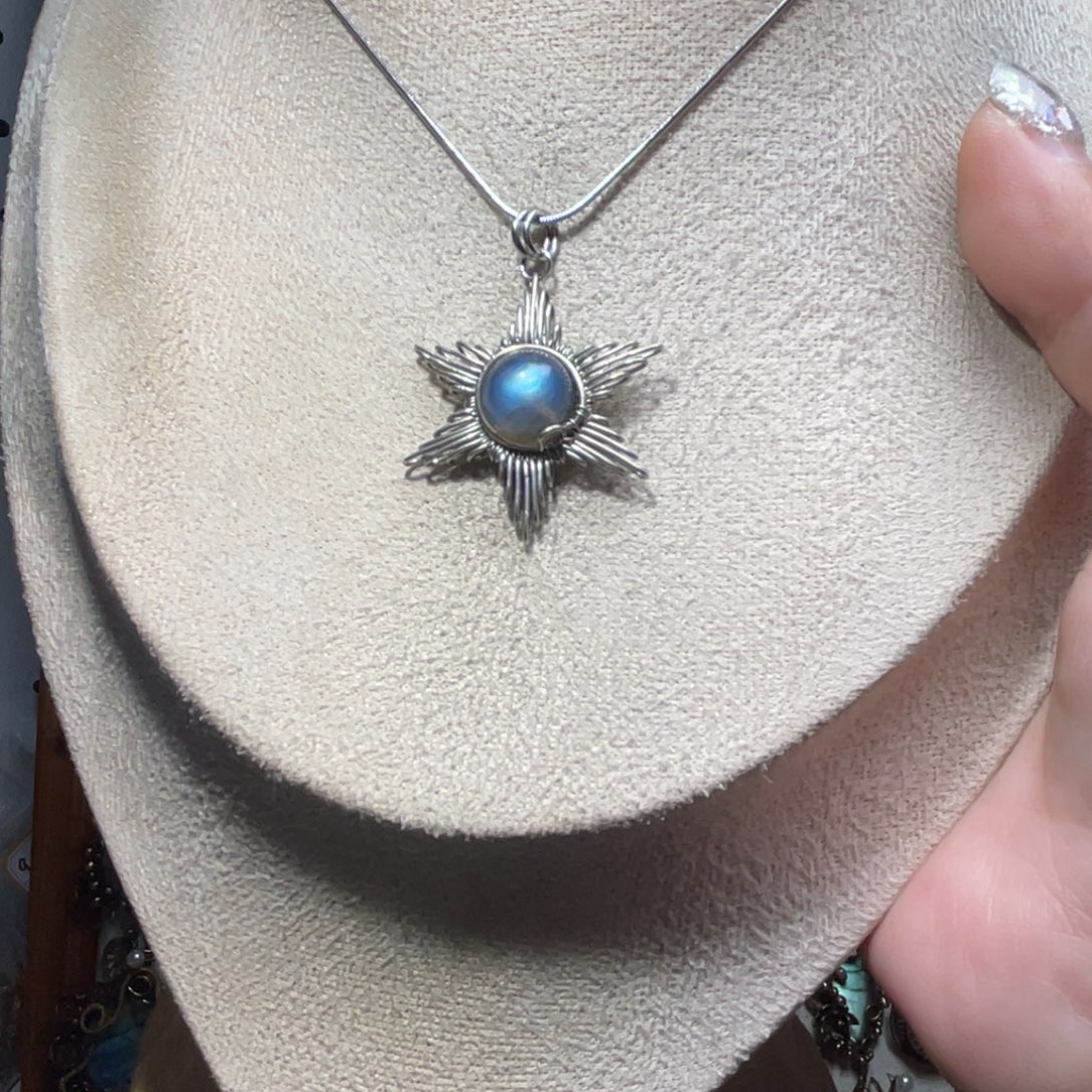 编织品手工编织六芒星