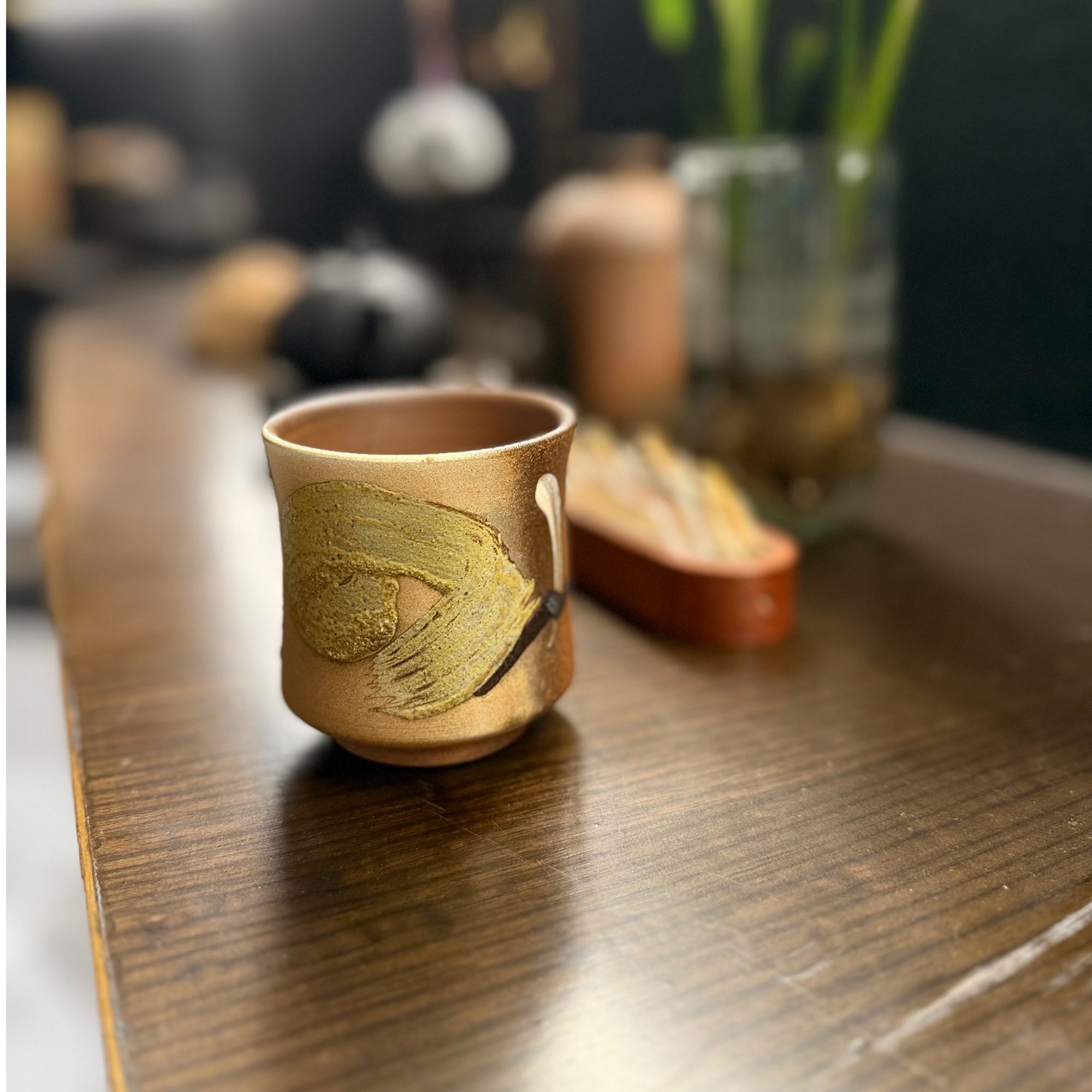荥经黑砂博物馆墨彩禅意杯