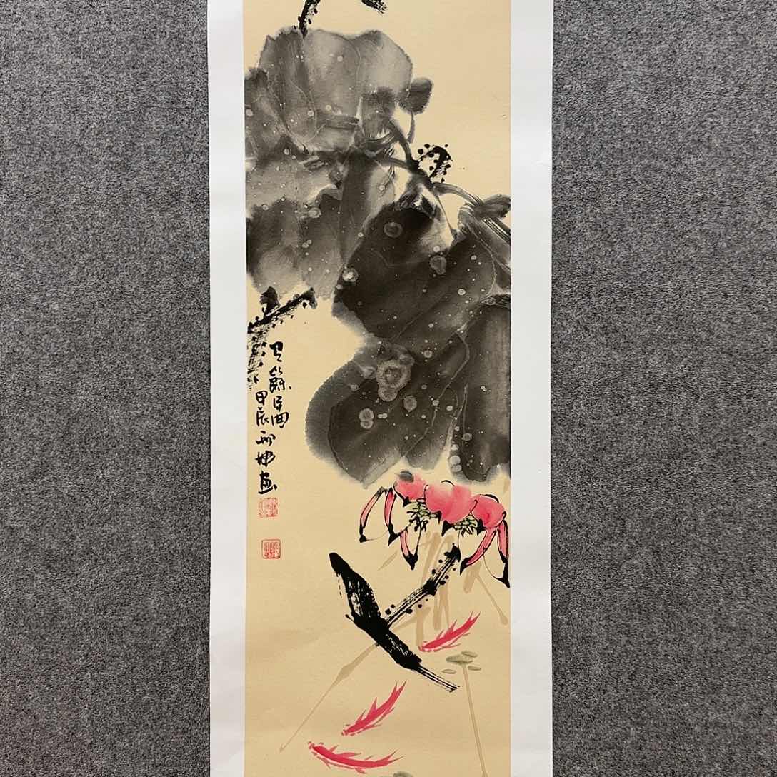 国画邢坤老师手绘作品