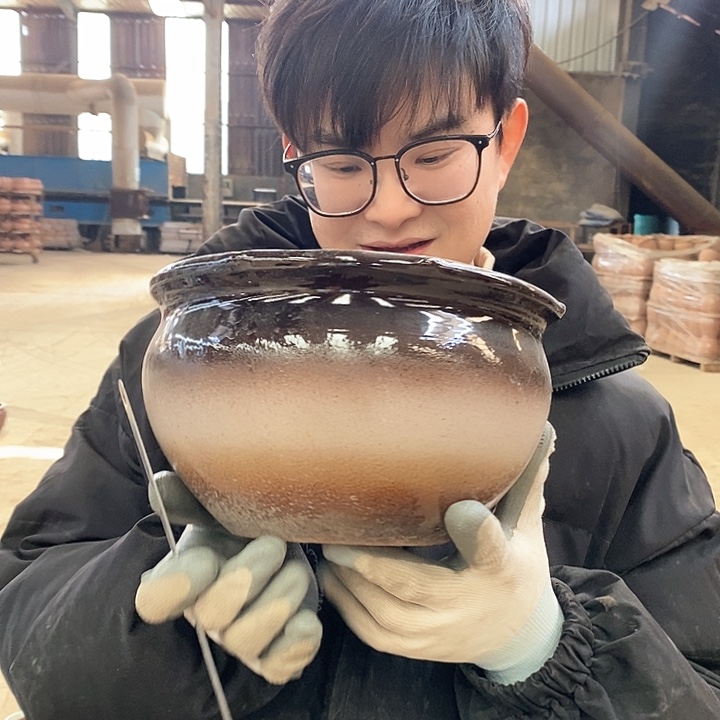 红陶红陶正品高13口23