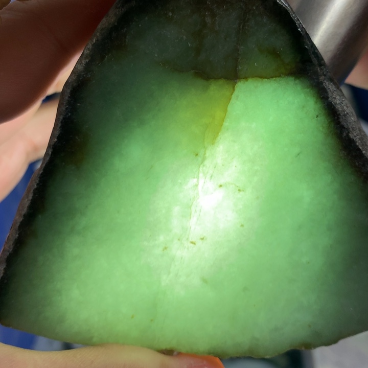 翡翠裸石翡翠边角料