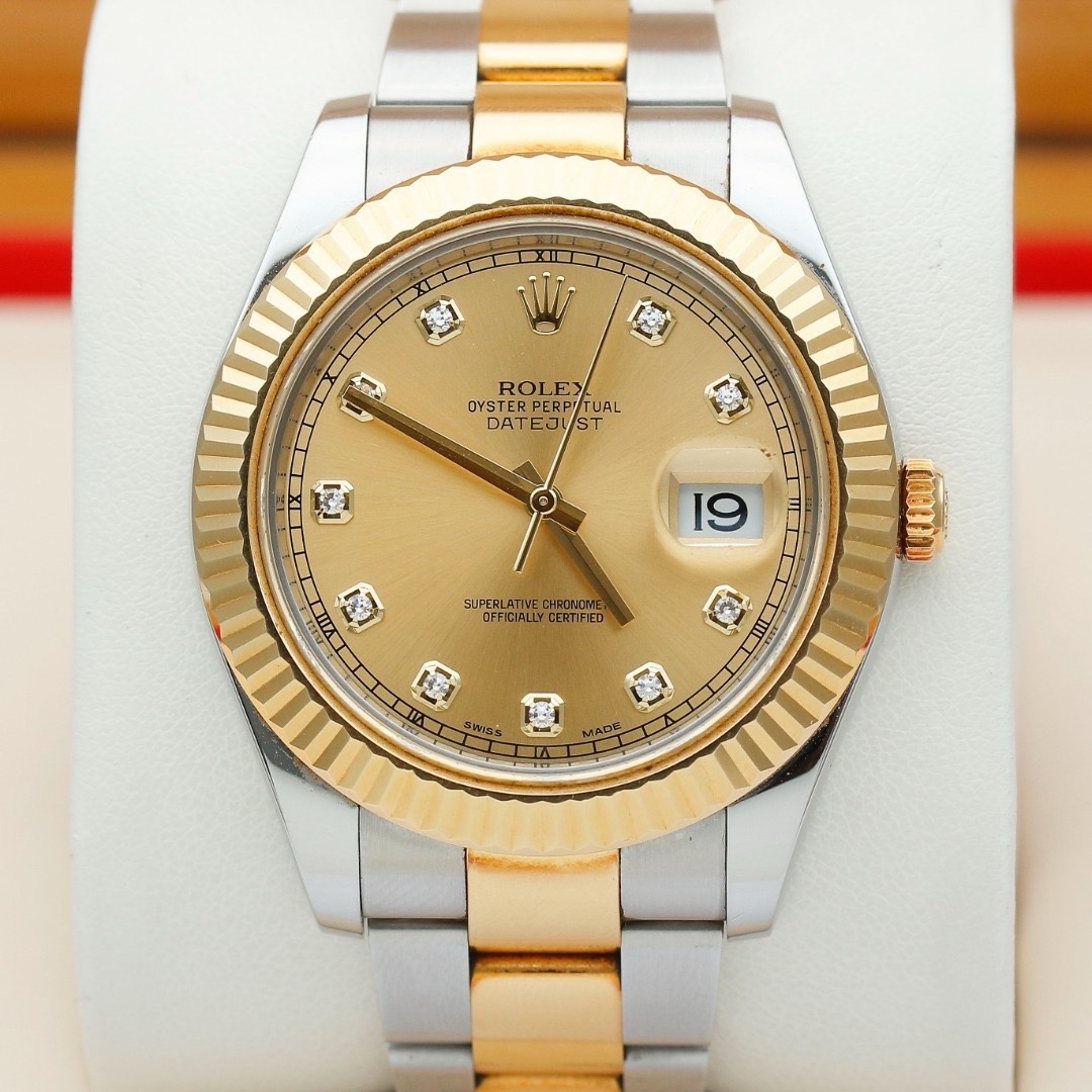 99新 Rolex/劳力士 日志型116333-72213 41mm 14年全套