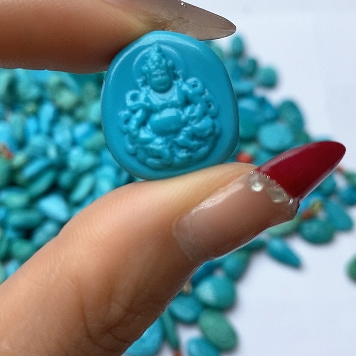 绿松石珠宝奇石未镶嵌