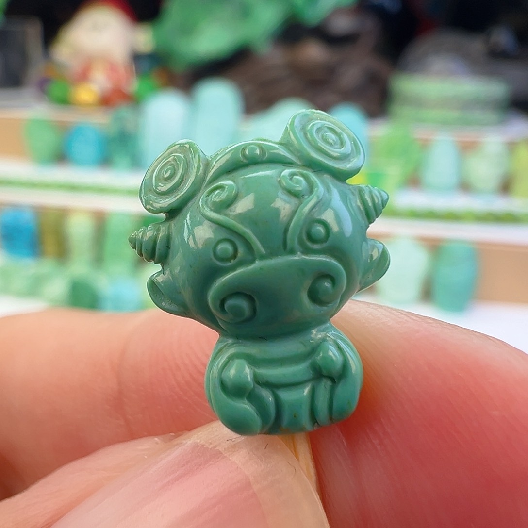 未镶嵌绿松石项链