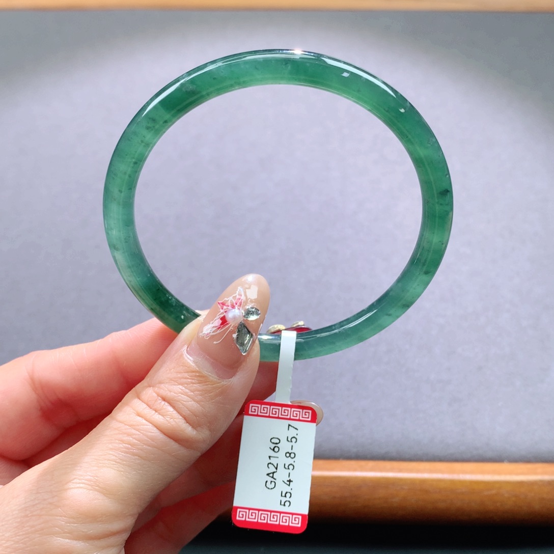 翡翠手镯未镶嵌天然翡翠手镯叮当镯