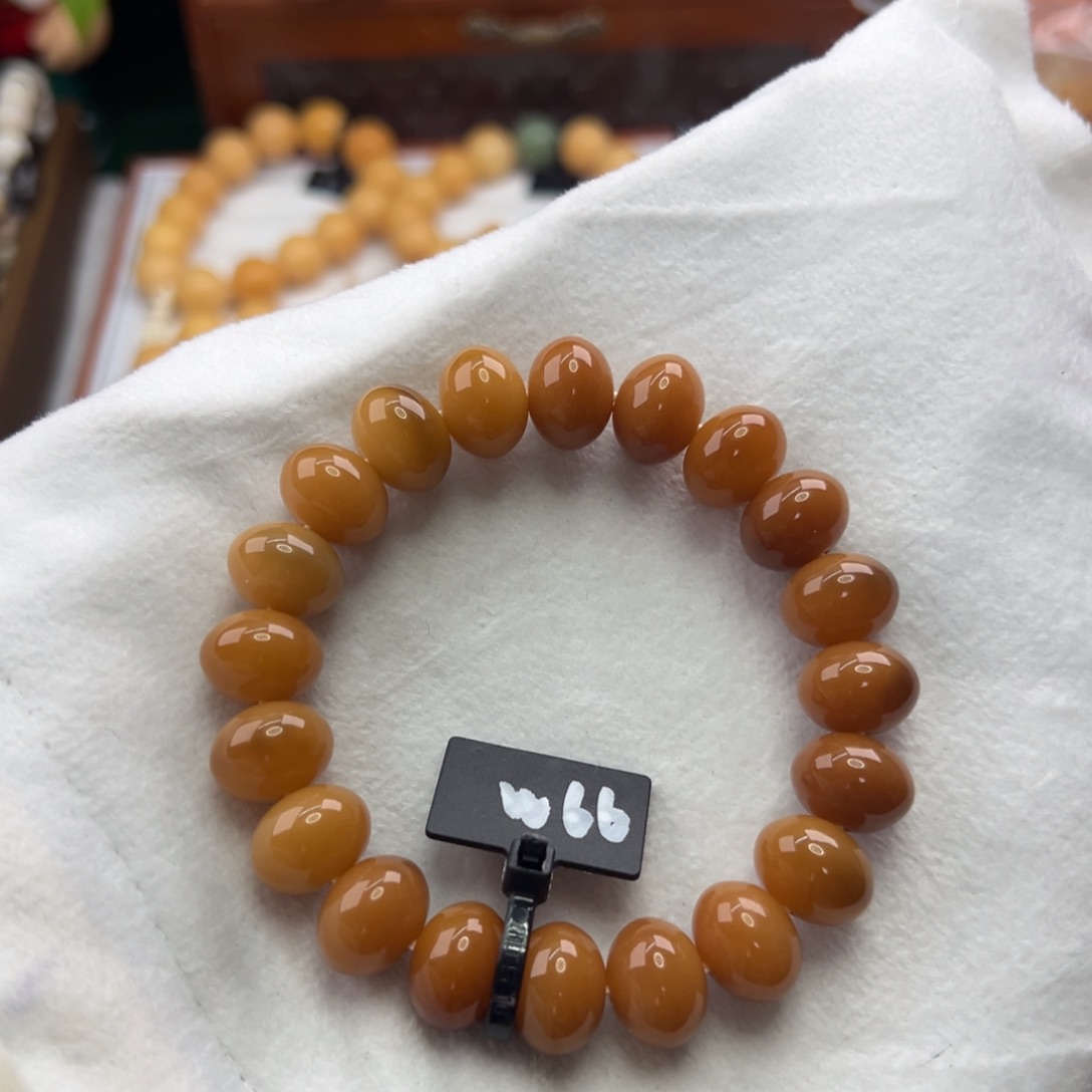 菩提根/象牙果手串卡14算盘微瑕66