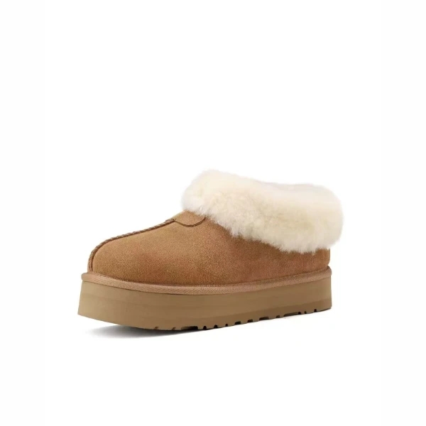 【塔茨特全新未开封】Tazz秋冬桑坡雪地靴羊皮毛一体薄/厚底毛毛鞋