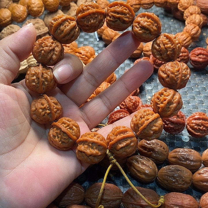 手串文玩核桃龙脊京八棱