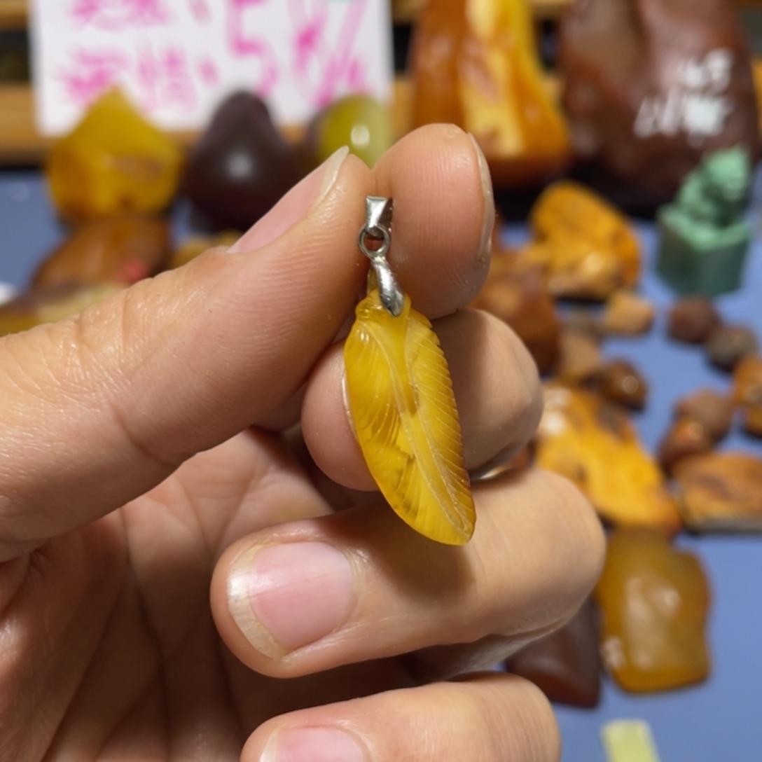 定制琥珀未镶嵌荒原矿