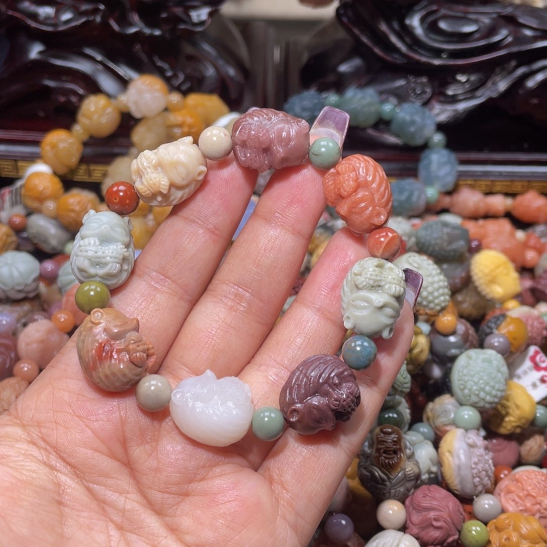 石英质玉手链未镶嵌