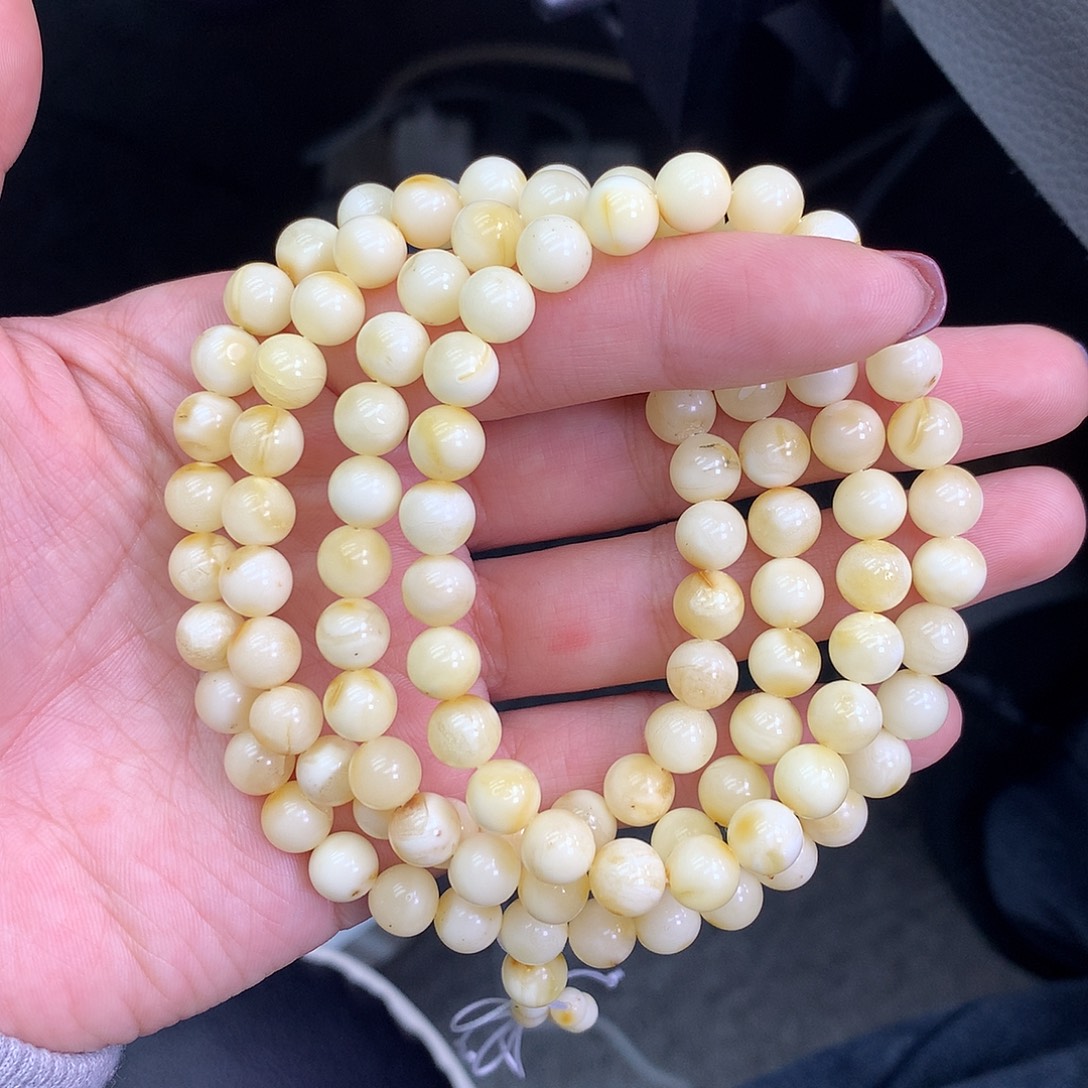 琥珀未镶嵌珠宝奇石7mm➕