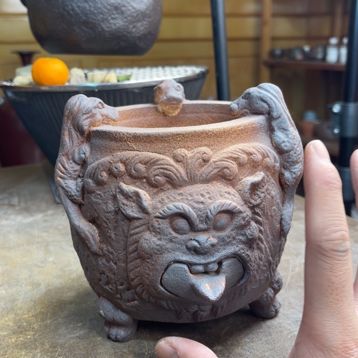 陶摆件然后你的名字就是一块