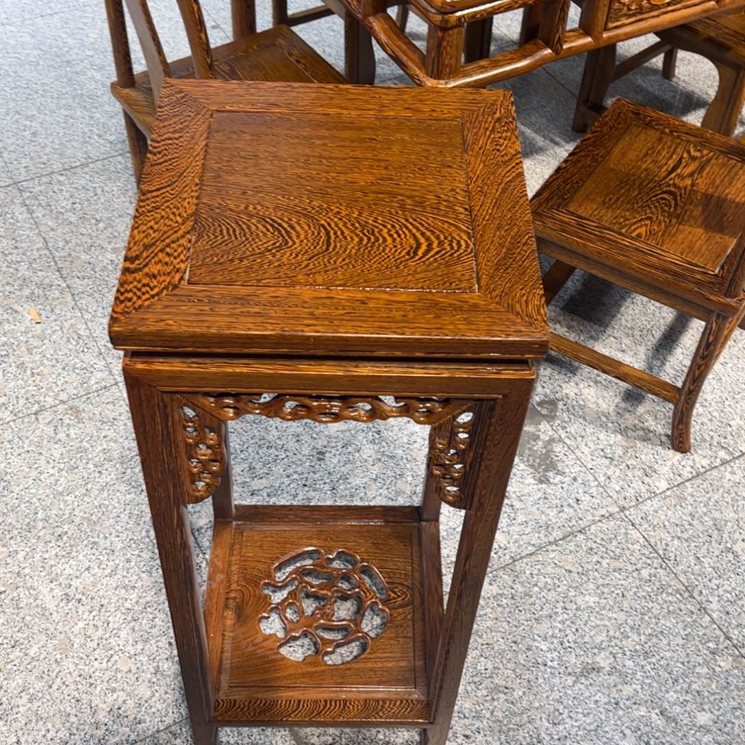 鸡翅木类成套家具80