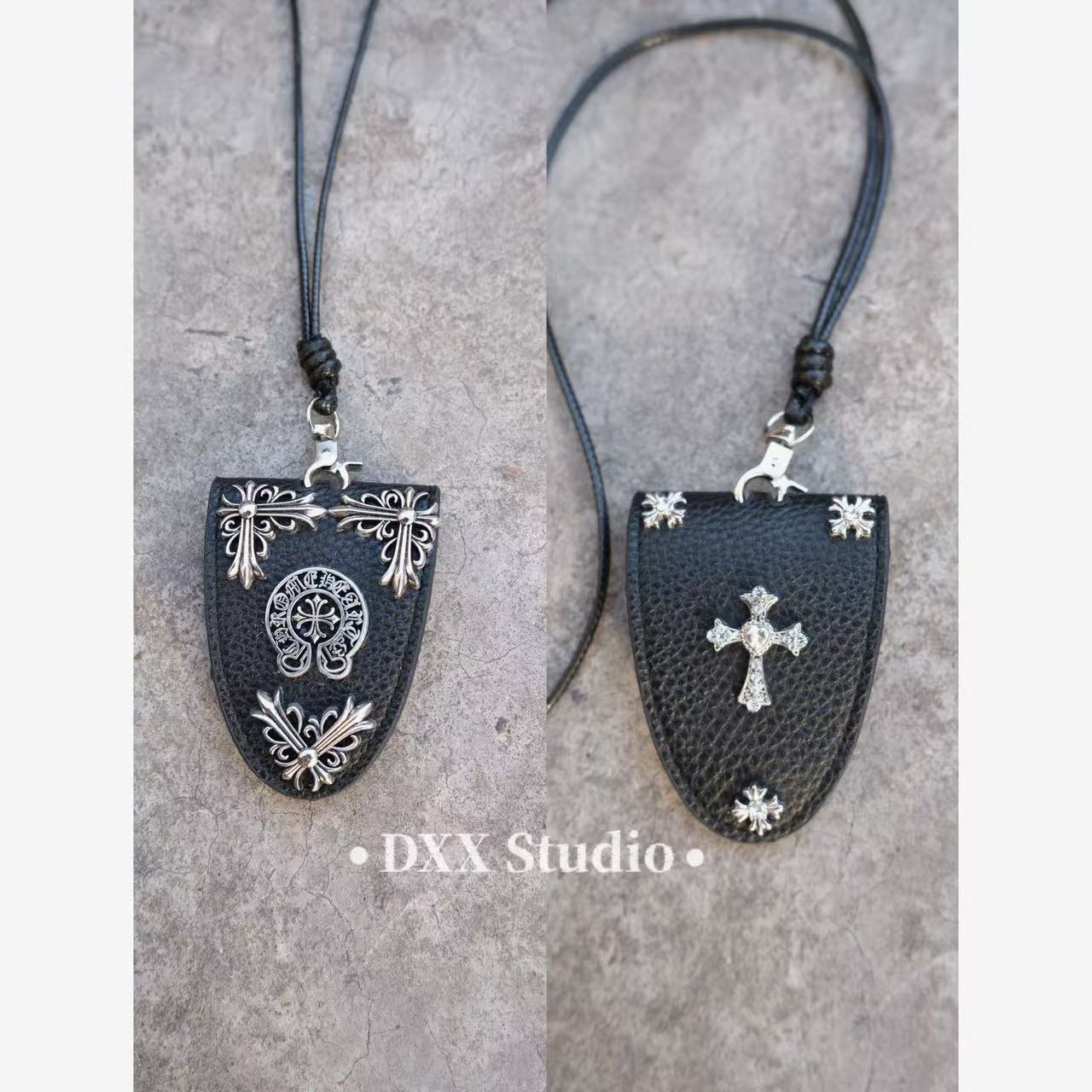 小众设计黑色系眼镜袋47456